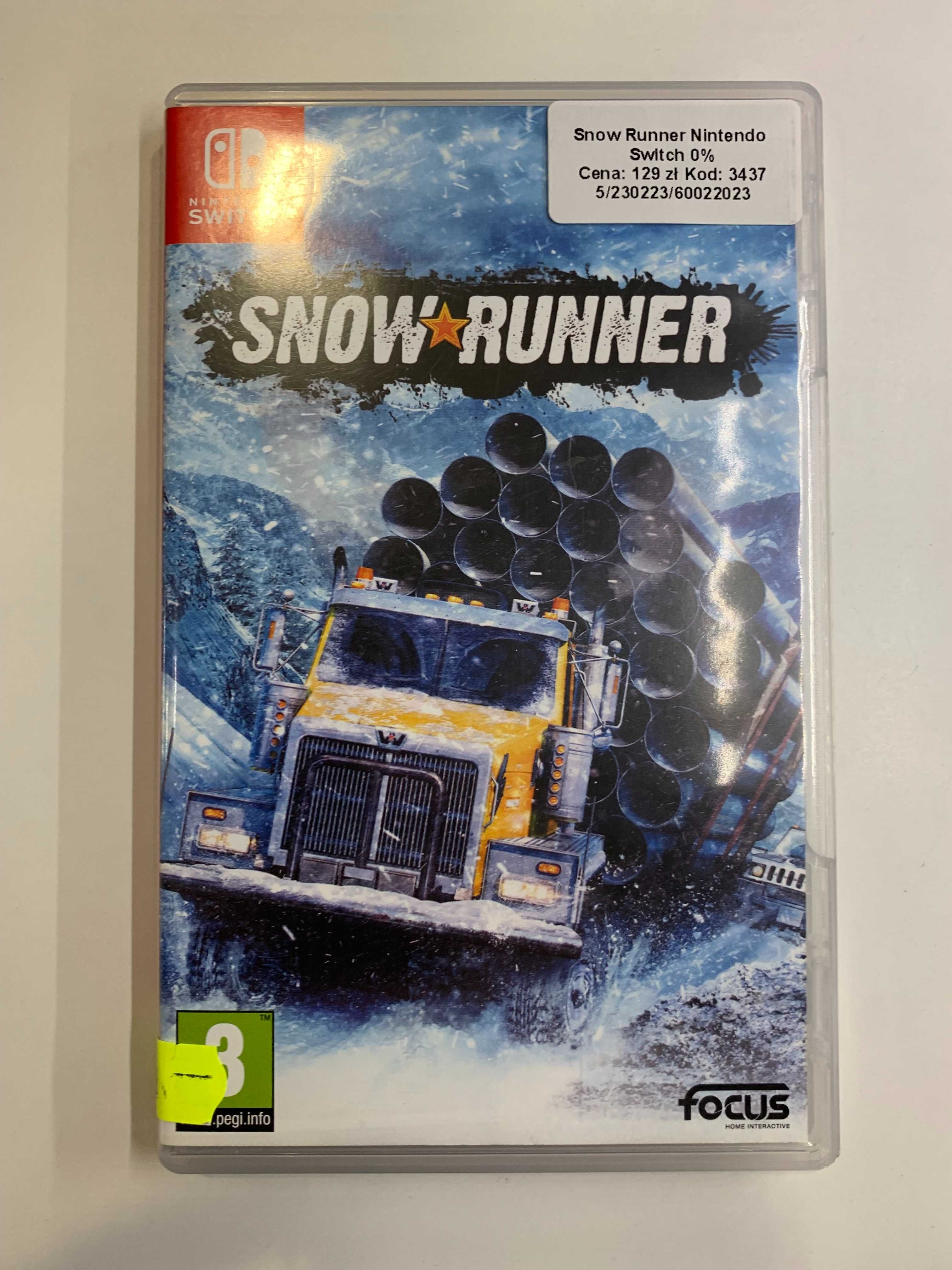 Snow Runner Nintendo Switch