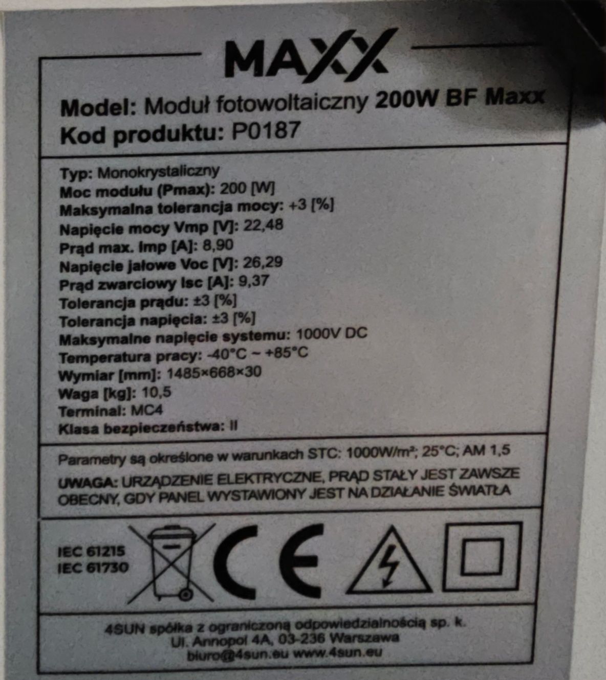 Fossibot F2400 + 2 panele MAXX 200W – sprzęt na gwarancji