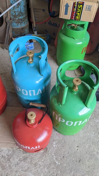 Баллон пропановый 50л, 27л, 12л.