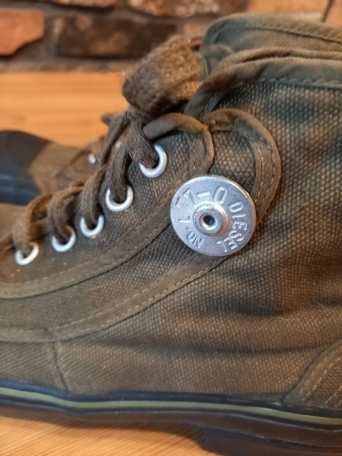 Buty trampki Diesel oryginalne markowe roz. 37 khaki