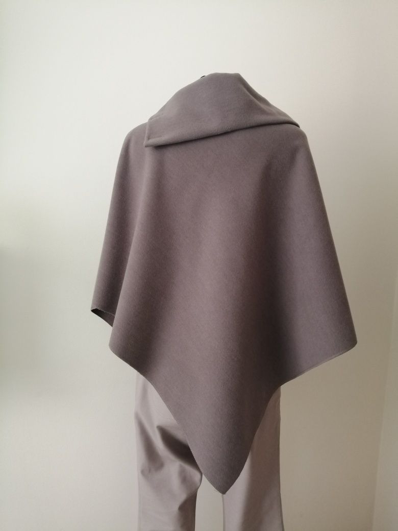 Ponczo jesienne khaki - S/M
