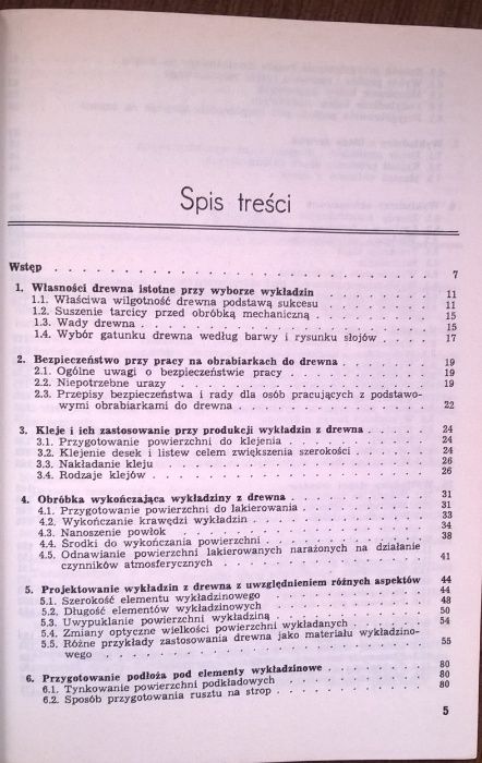 Wykładziny z drewna Rajmund Coufal 1988 sprzedam