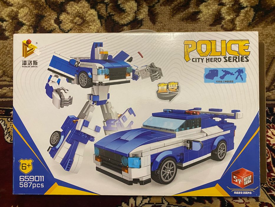 Конструктор Полицейский трансформер