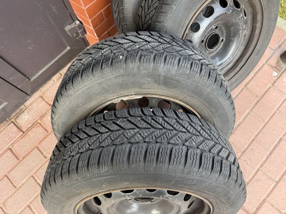 Felgi kola opony 195/65/15 4x108 peugeot ford citroen zimowe 4 szt