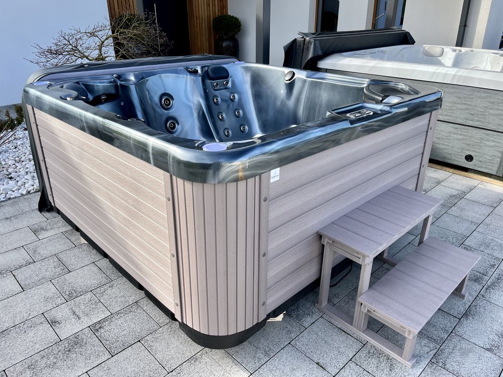 Jacuzzi całoroczne Gecko Nowe BubbleSpa Piękne