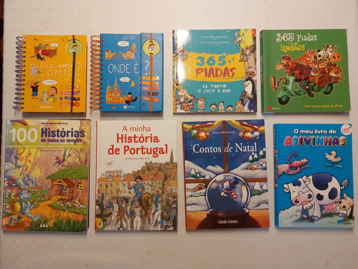 Livros PNL e outros - da pré-escolar ao 9º ano de escolaridade