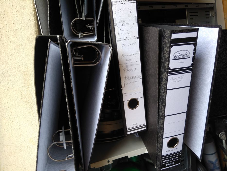 Dossier e pastas de arquivo