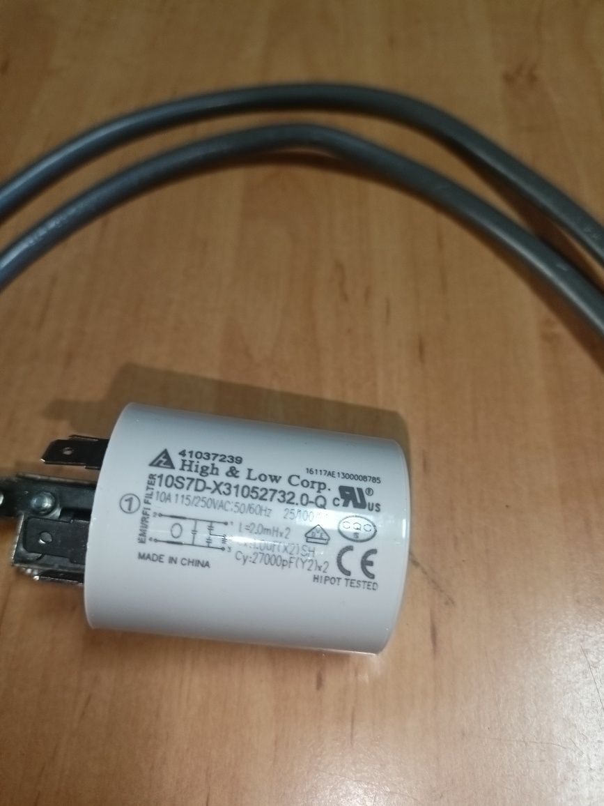 Kabel + filtr przeciwzakłóceniowy pralki Hoover VT 1014 D23