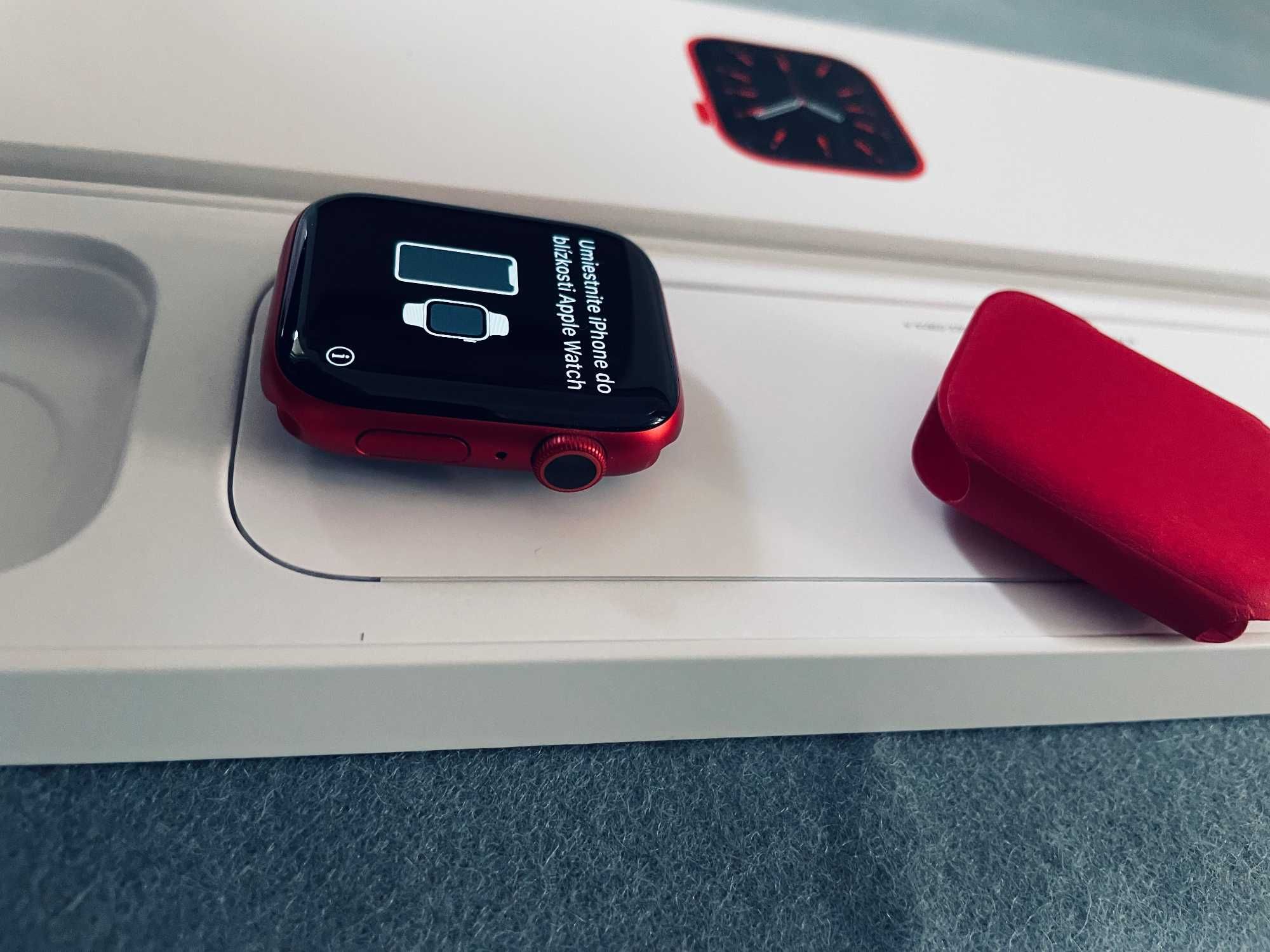 IGŁA Apple Watch 6 44mm iCloud czerwony productRED na części