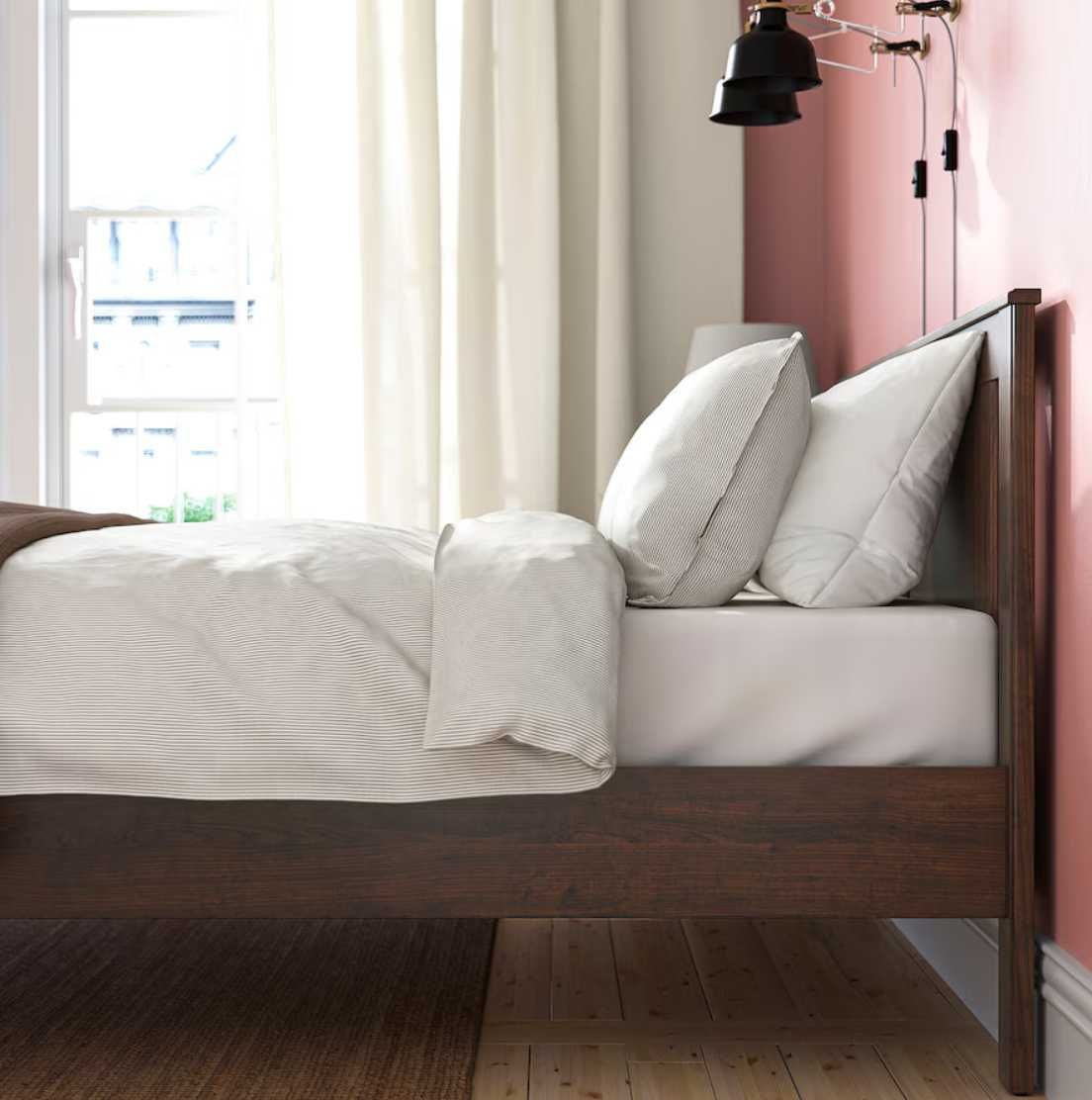 Cama Completa Ikea Songesand (Estrado+Colchao de qualidade+Gavetas)