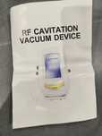 máquina de cavitação