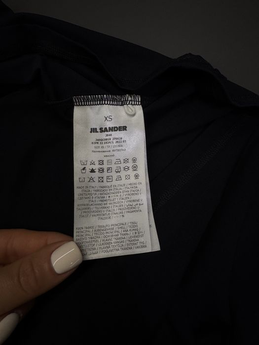 Жіночий лонгслів Jil Sander оригінал Ttswtrs heron preston jacquemus