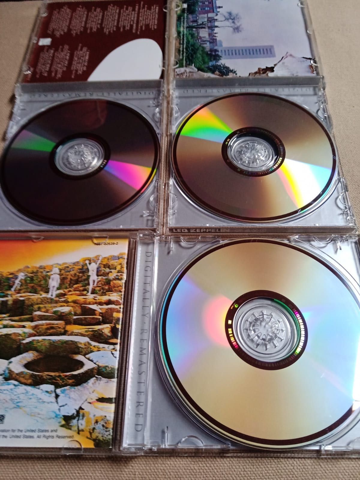 Płyty CD zespołu Led Zeppelin