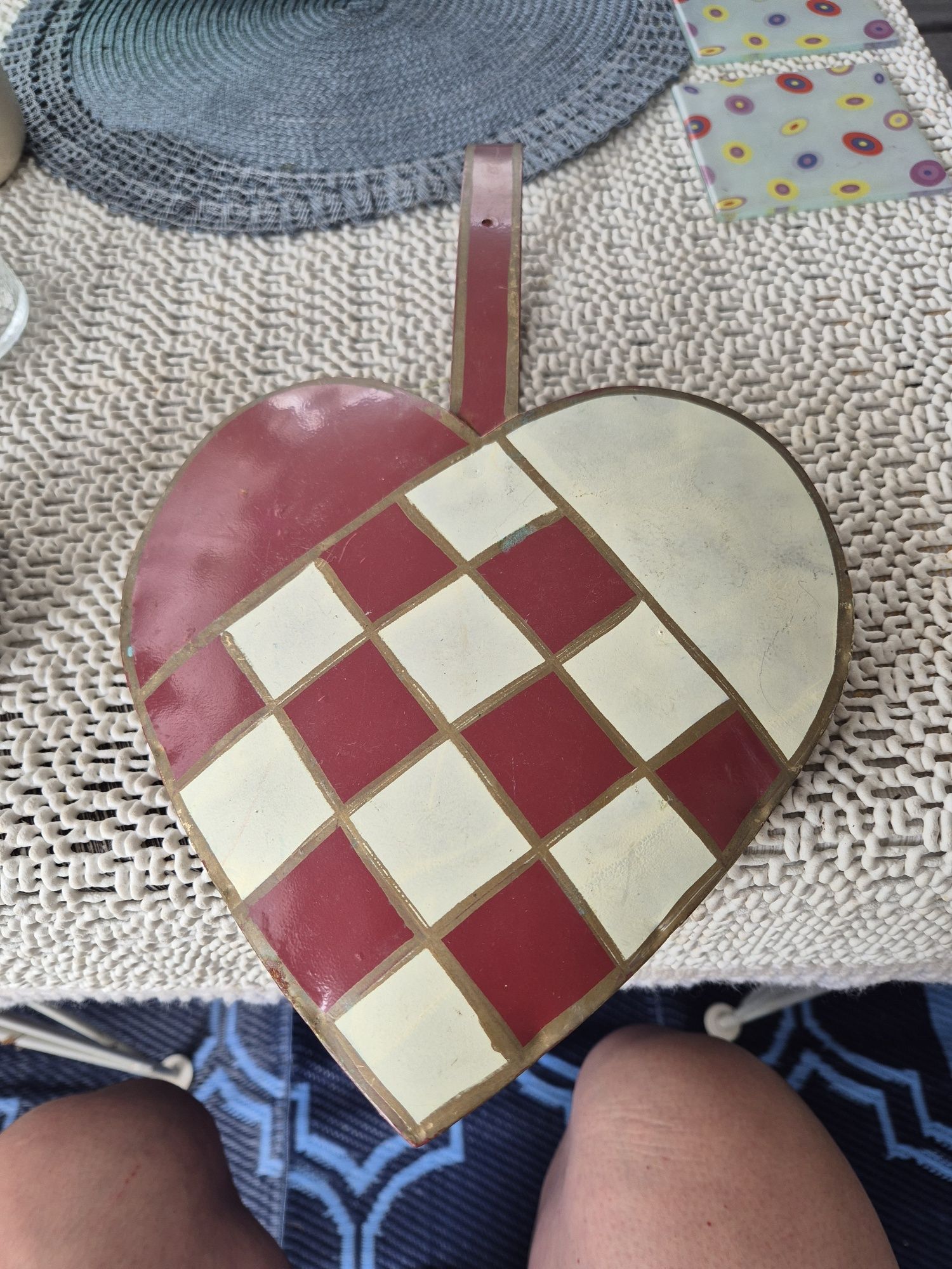 Ozdoby do domu krasnale torebka i zegar