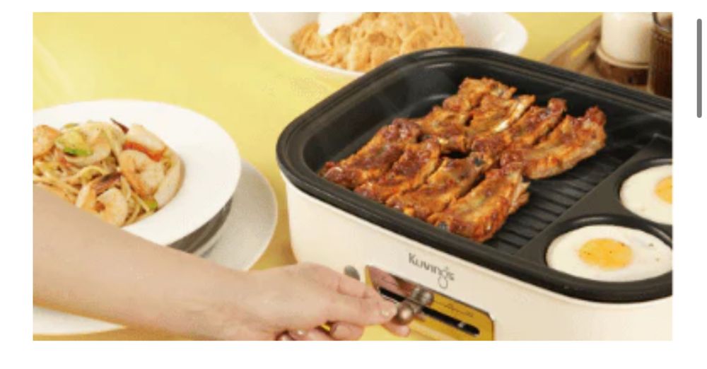 Kuvings Multigrill Ceramic !!! Za 1 pln !!! przy zakupie wyciskarki