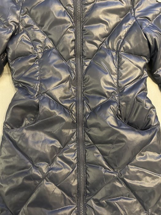 Płaszczyk puchowy granatowy Armani Junior 8 lat 130 cm