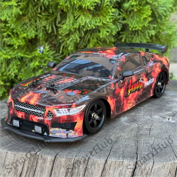 Дрифт машинка с дымом Ford Mustang Volcano на радиоуправлении Мустанг