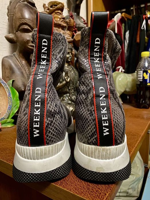 Кожаные кросовки, хайтопы, сникерсы Weekend by Pedro Miralles
