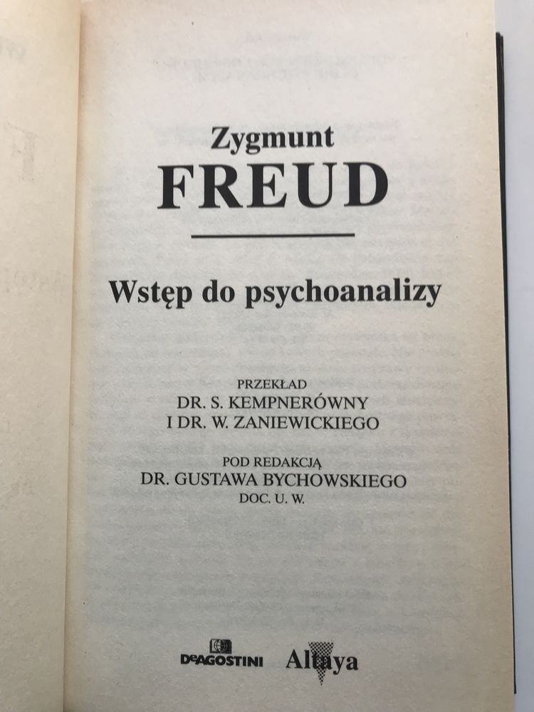 Wstęp do psychoanalizy Z. Freuda