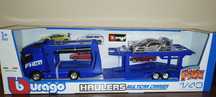 Bburago Street Fire Laweta Volvo FH16, skala 1:43 Burago.