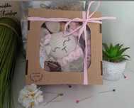 Prezent na babyshower narodziny dziecka roczek chrzest święty