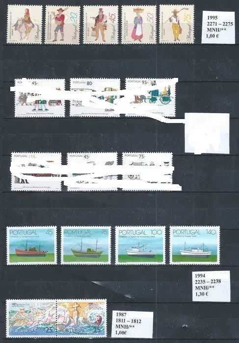 Selos Portugal 1977/2004 MNH/**
