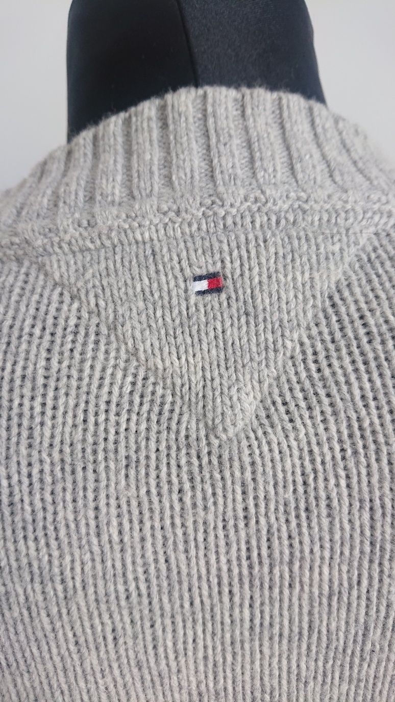 Tommy Hilfiger swetr sweter damski milutki wełniany