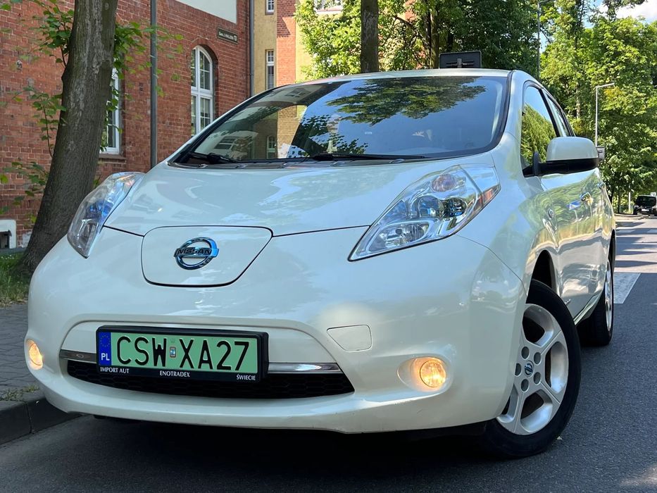 Nissan Leaf 2012r. ELEKTRYK Navi kamera Grzane Fotele EUROPA opłacony
