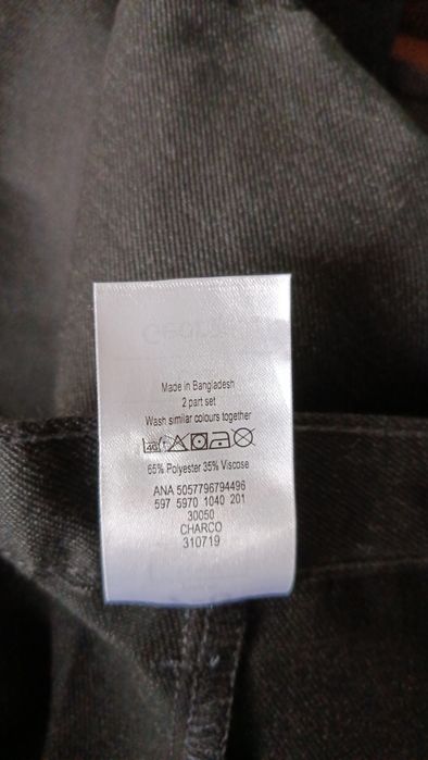 Брюки george темно-серые на 7-8 лет рост 122-128 см