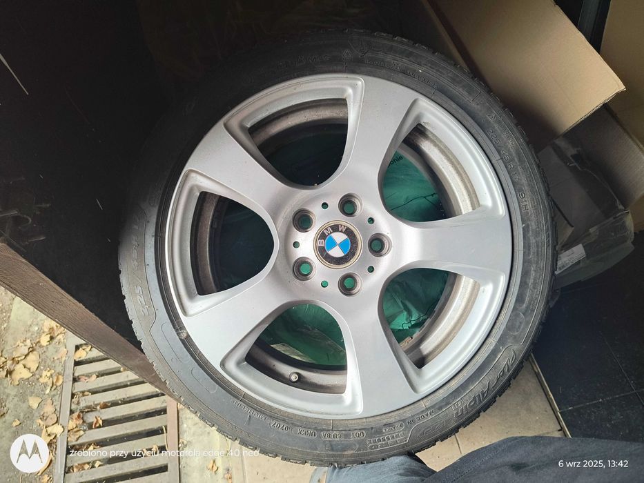Koła felgi alu 225/45/R17 91H i opony BMW 17 cali komplet