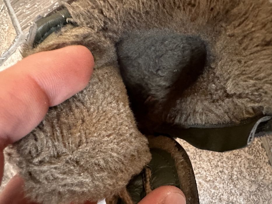 Сапожки берцы для мальчика хаки 32 размер