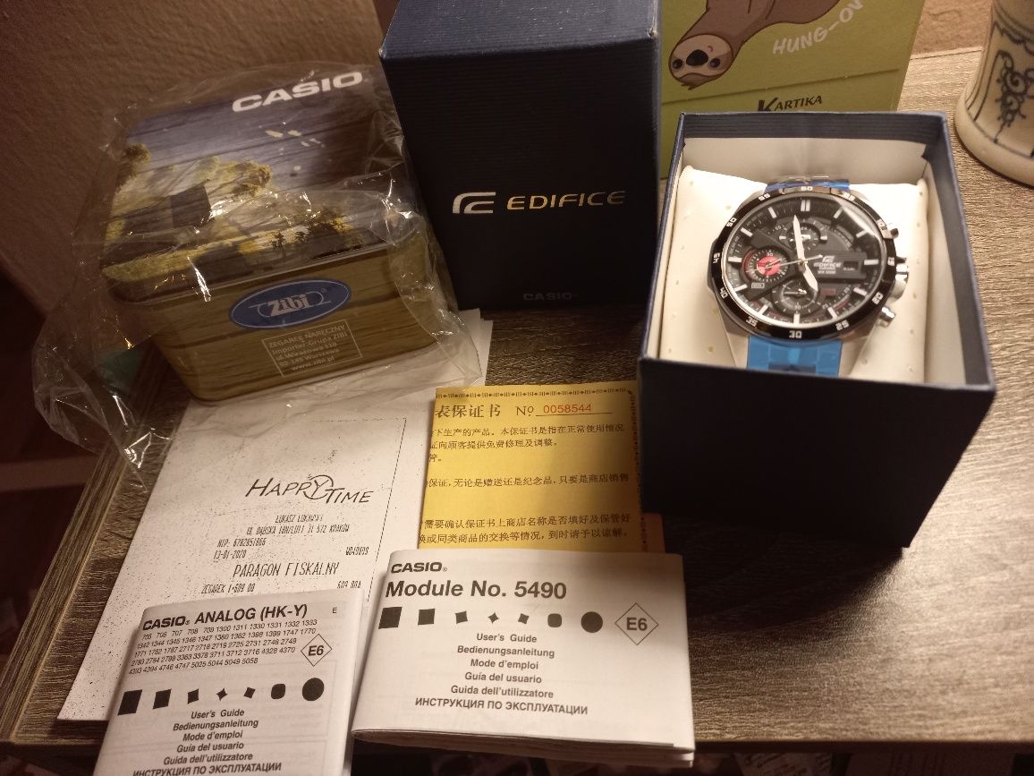 Zegarek  Casio chrono Efr-556