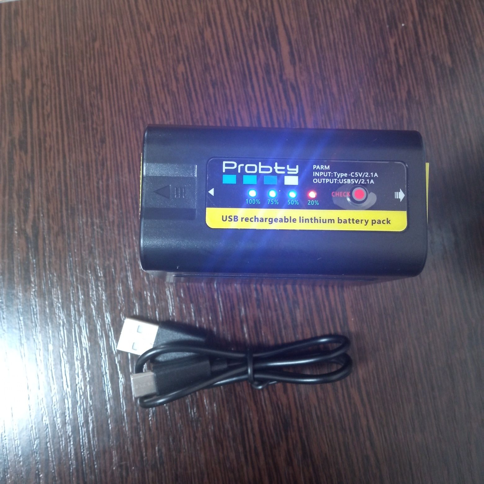 Посилений акумулятор Sony NP-F970 (Probty NP-F980Exp) 10800 mAh