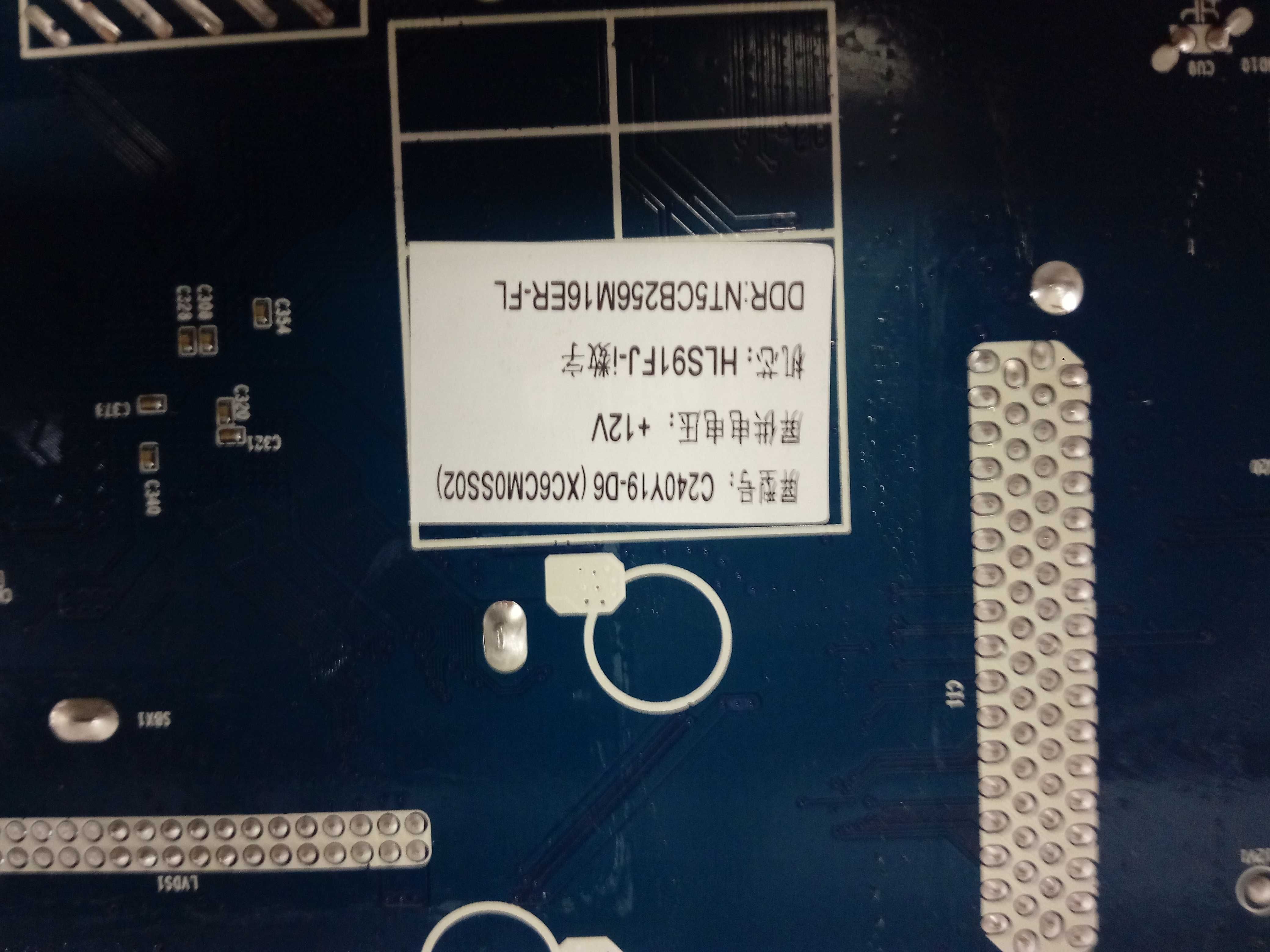 Placa main board kunft k8148h24h