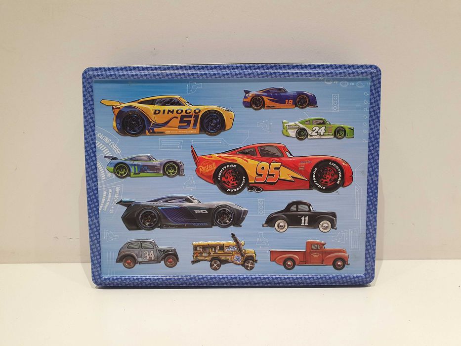 Disney Pixar Cars 3 Auta puszka na książki samochody dekoracyjna