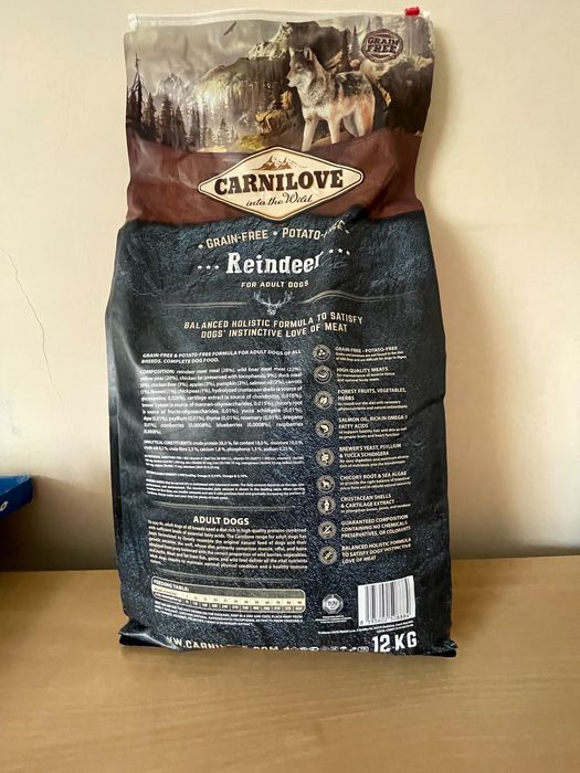 Carnilove Reindeer 12 кг сухий корм для собак