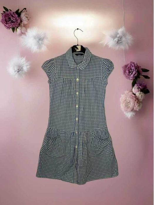 Sukienka koszulowa George | W kratkę gingham | 8-9 lat