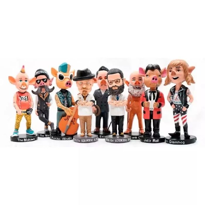 Reuzel Figuras Coleção 9 Peças NOVAS