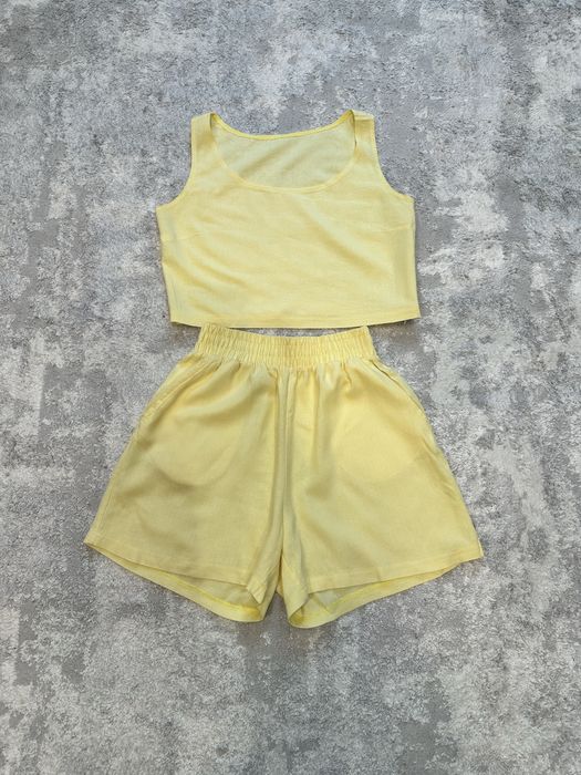 Костюм льняний S