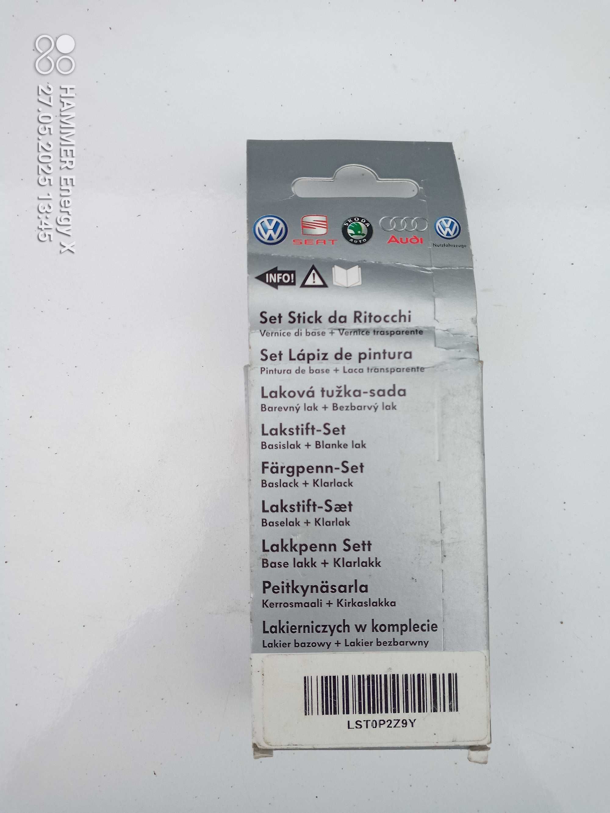 Lakier Zaprawkowy Korektor lakieru Audi A4 A5 A6 A7 A3 Q5 Q3 A8 LZ9Y