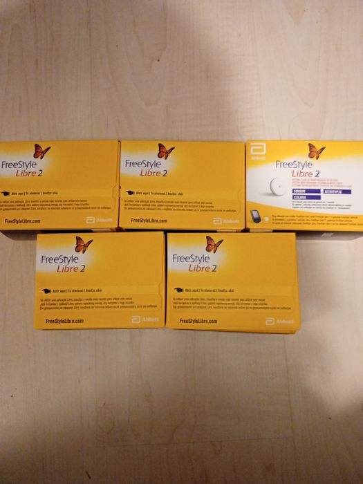 5 sensorów Freestyle Libre 2