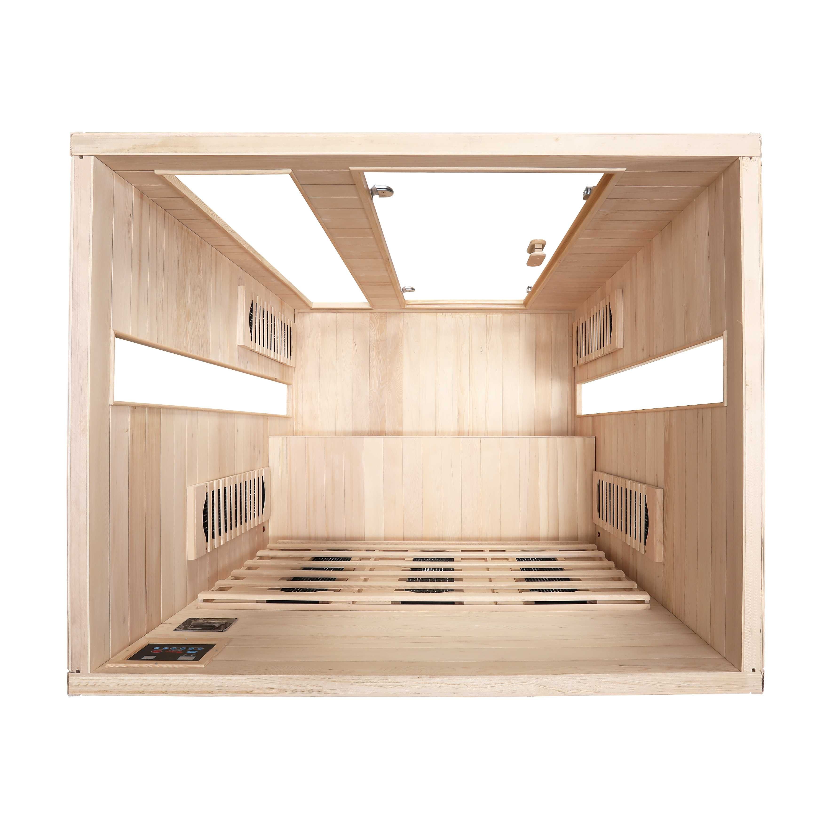 SAUNA INFRARED VENEZIA MAXI  75°C 8 promienników kwarcowych