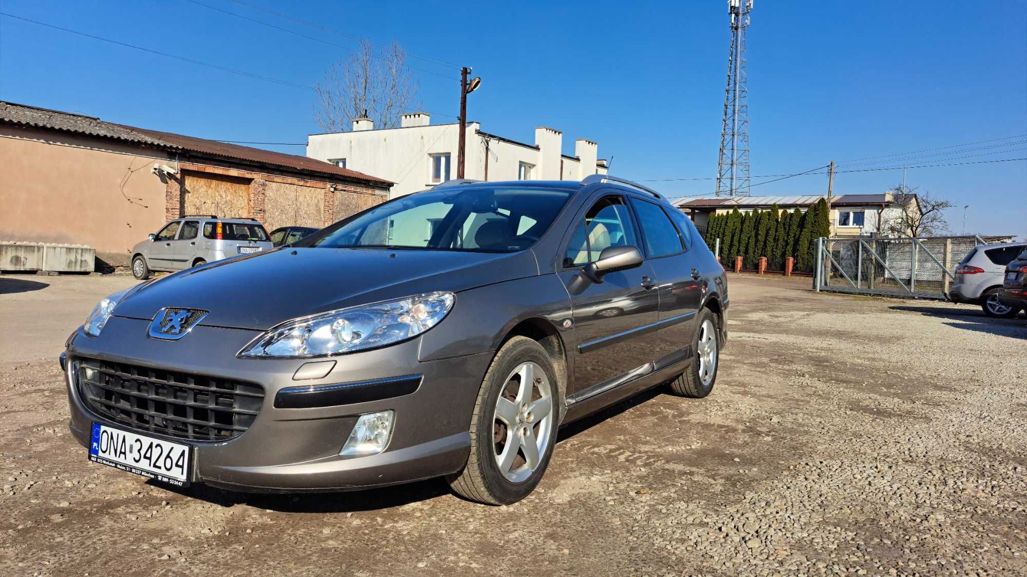 Peugeot 407 Platinum 2.2 Panorama Skóra zarejestrowany z DE