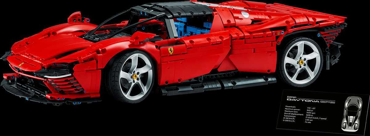 LEGO Technic - Ferrari Daytona SP3 - 42143 / Bugatti Chiron - 42083