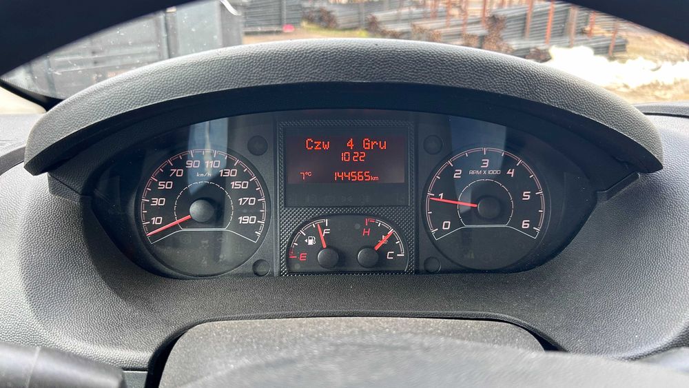 Citroen Jumper 2018r  skrzynia 4,1m