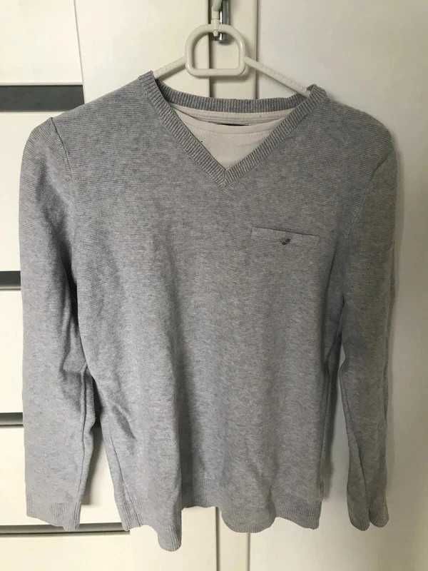 Sweter Meski szary rozmiar S