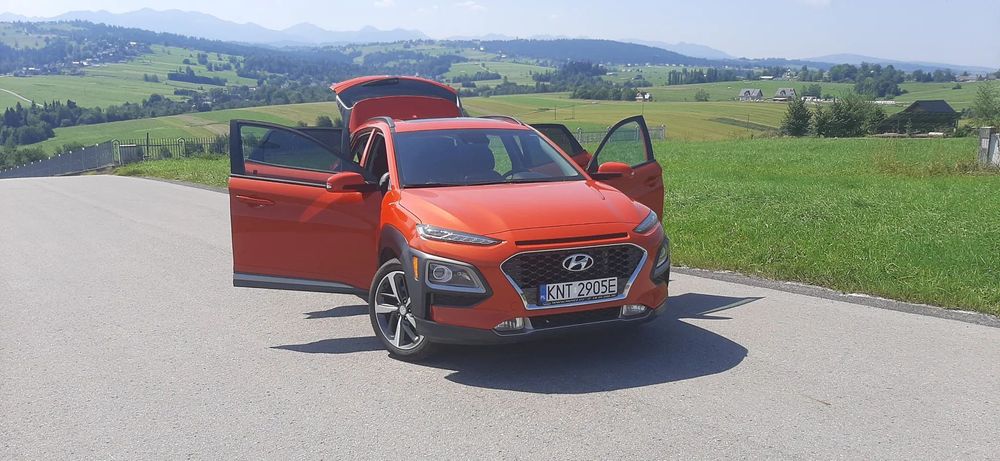 Hyundai Kona Hyundai Kona 1.6 T-GDI AWD stan idealny niski przebieg