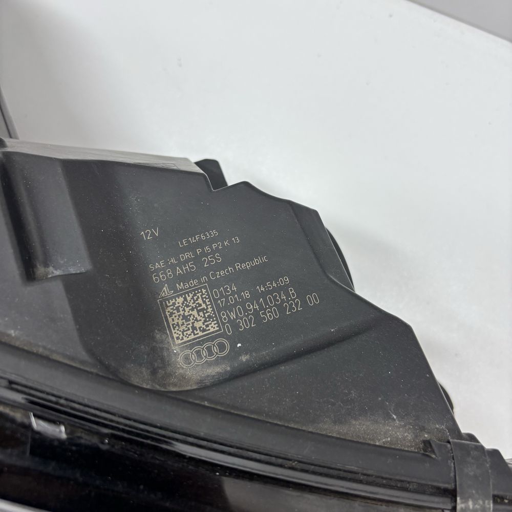 Фара Full led правая Audi A4 B9 8W usa америка 8w0941034b