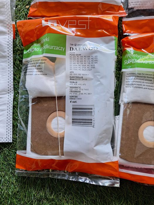 Syntetyczne worki do odkurzcza 17szt OKAZJA