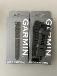 Ремінець Garmin QuickFit 26 Watch Bands Moss/Graphite •.010-13281-07•.